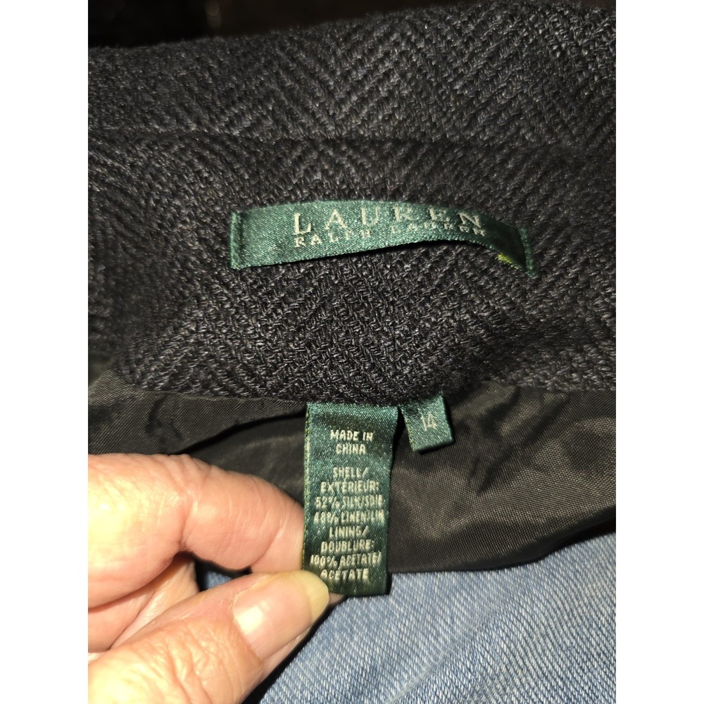 Caps+ Ralph Luren 42 S Sports‎ Jacket. Silk & Wool Mix . Made In Canada..... - Picture 6 of 7